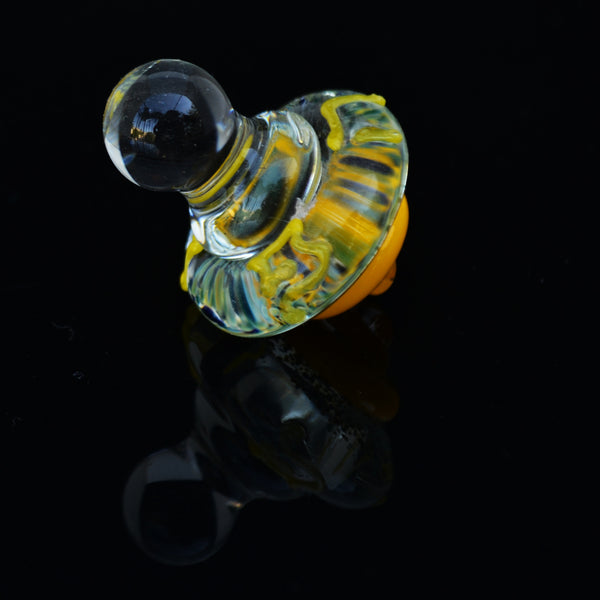 Glass Hanukkah Dreidel handmade in Jerusalem