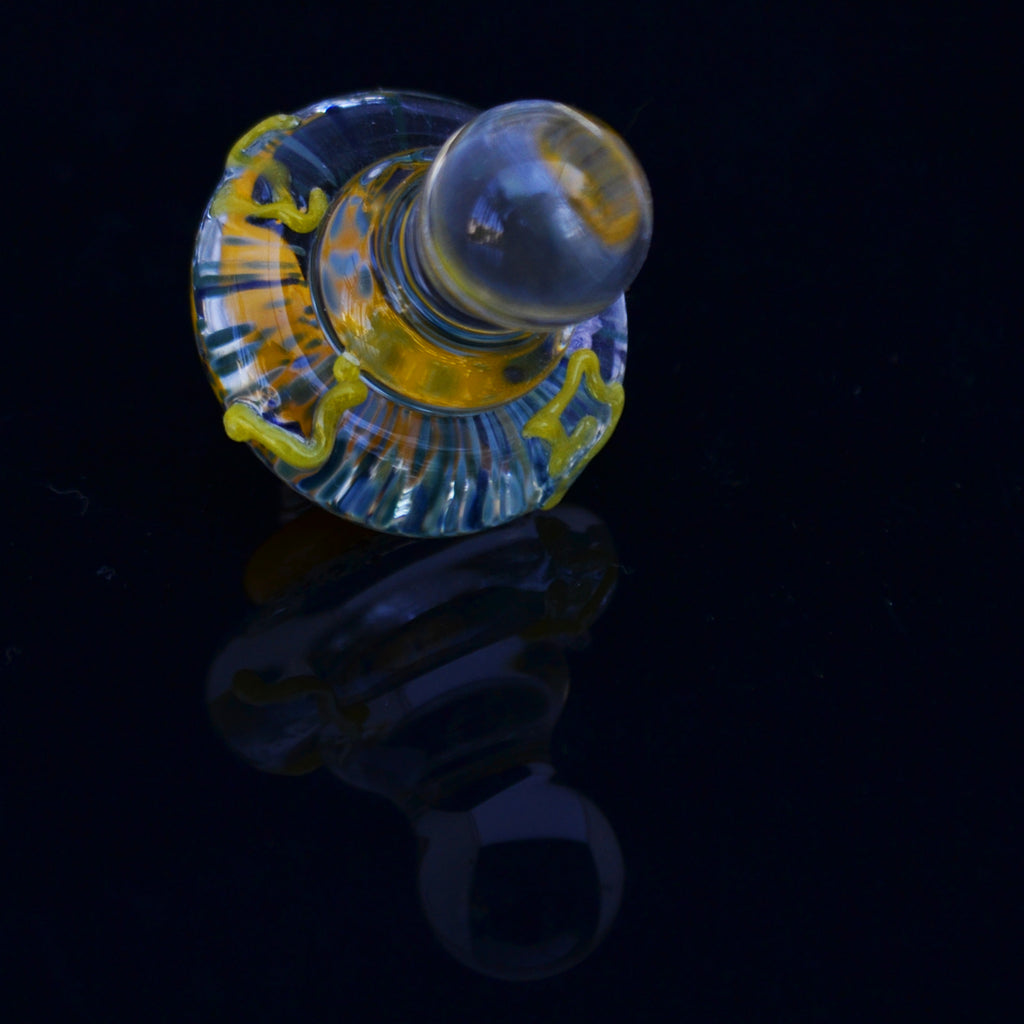 Glass Hanukkah Dreidel handmade in Jerusalem