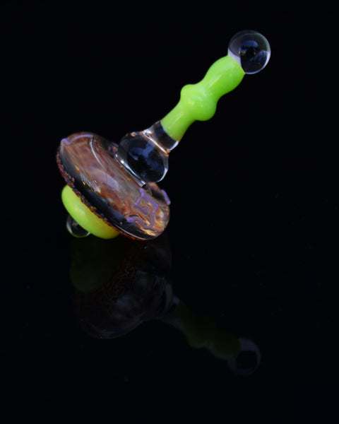 Glass Hanukkah Dreidel handmade in Jerusalem