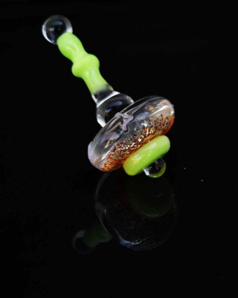 Glass Hanukkah Dreidel handmade in Jerusalem