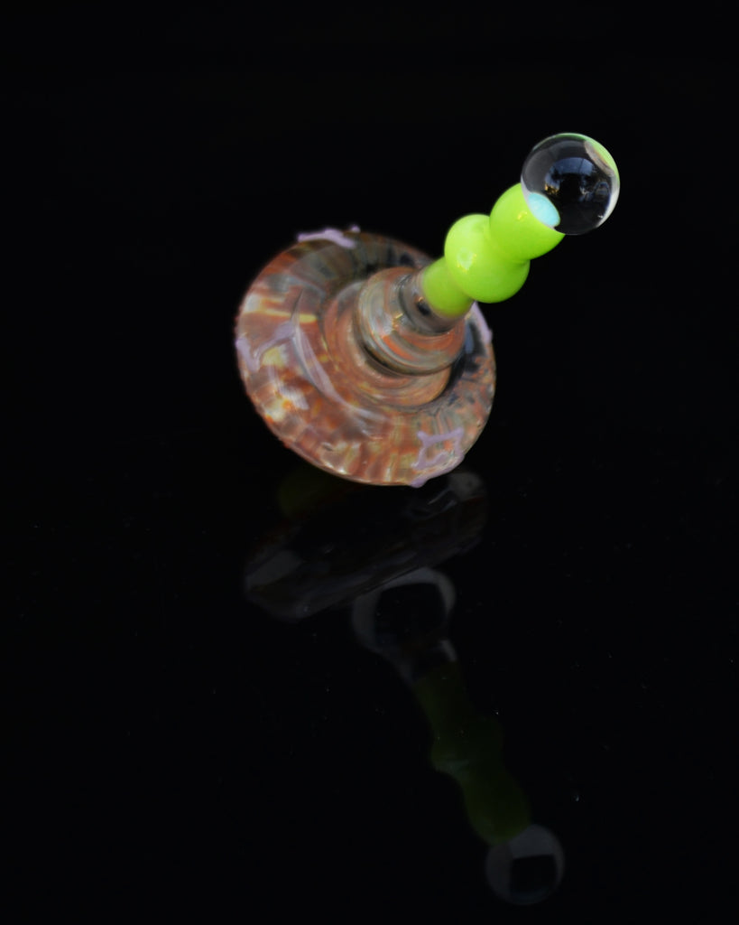 Glass Hanukkah Dreidel handmade in Jerusalem