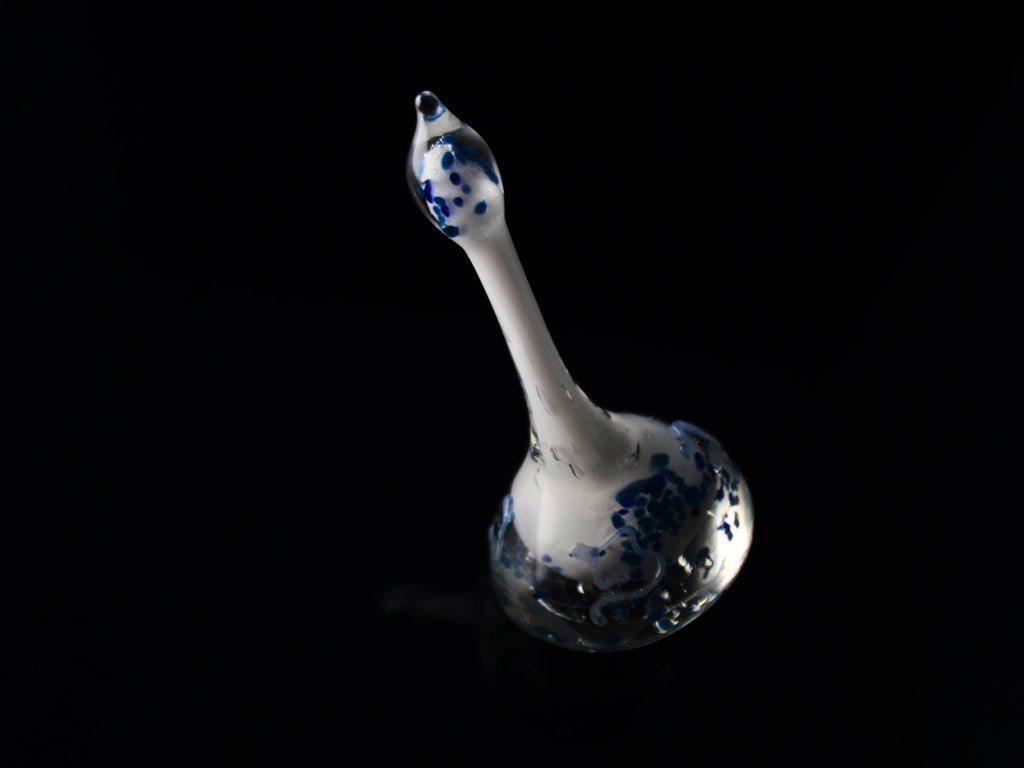 Glass Hanukkah Dreidel handmade in Jerusalem